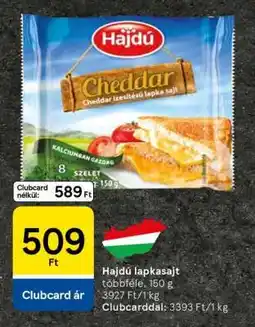 Tesco Hajdú lapkasajt ajánlat