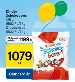 Tesco KINDER SCHOKOBONS ajánlat