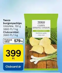 Tesco Tesco burgonyachips ajánlat