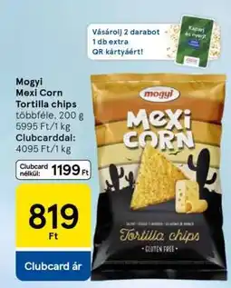Tesco Mogyi Mexi Corn Tortilla chips ajánlat