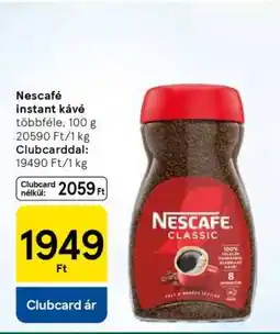 Tesco NESCAFÉ﻿﻿ Instant kávé ajánlat