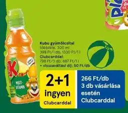 Tesco Kubu Gyümölcsital ajánlat