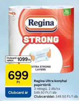 Tesco Regina Ultra konyhai papírtörlő ajánlat