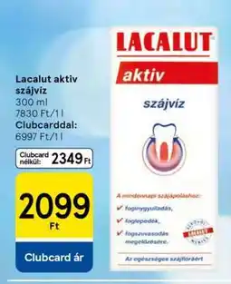 Tesco Lacalut aktiv szájvíz ajánlat