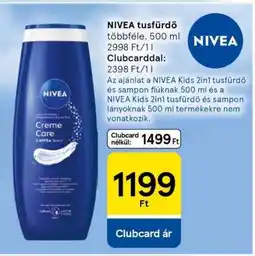 Tesco NIVEA tusfürdő ajánlat