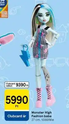 Tesco Monster High Fashion baba ajánlat