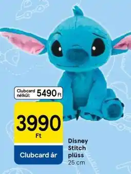 Tesco Disney Stitch plüss ajánlat