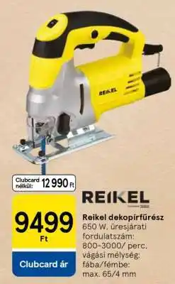 Tesco Reikel dekopírfűrész ajánlat
