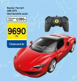 Tesco Rastar Ferrari 296 GTS távirányítós autó ajánlat