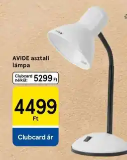 Tesco AVIDE asztali lámpa ajánlat