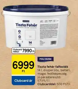 Tesco Tiszta fehér falfesték ajánlat