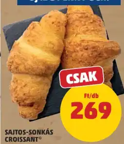 PENNY Sajtos-sonkás croissant ajánlat