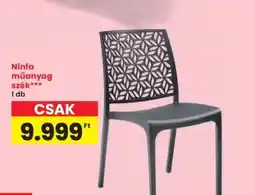 Interspar Ninfa műanyag szék ajánlat