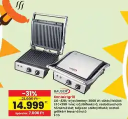 Interspar Kontaktgrill ajánlat