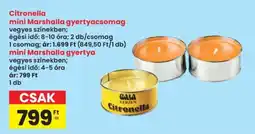 Interspar mini Marshalla gyertya ajánlat