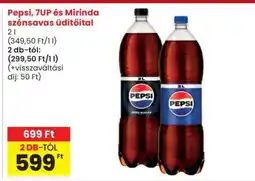 Interspar Pepsi, 7UP és Mirinda szénsavas üdítőital ajánlat