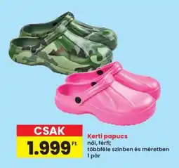 Interspar Kerti Papucs ajánlat
