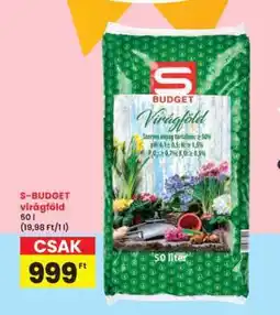 Interspar S-BUDGET virágföld ajánlat