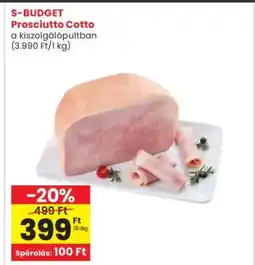 Interspar S-BUDGET Prosciutto Cotto ajánlat