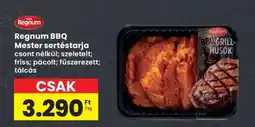 Interspar Regnum BBQ Mester sertéstarja ajánlat