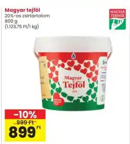 Interspar Magyar tejföl ajánlat