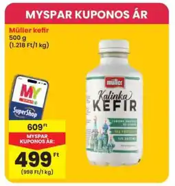 Interspar Müller kefír ajánlat