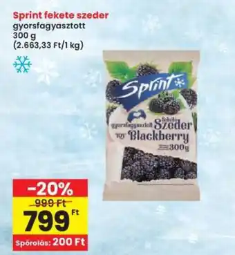 Interspar SPRINT Fekete szeder ajánlat
