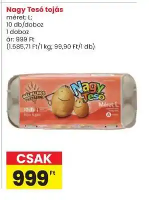 Nagy Tesó tojás