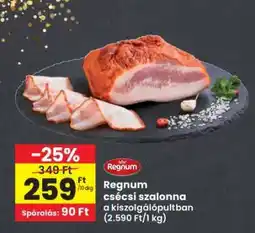 Interspar Regnum csécsi szalonna ajánlat
