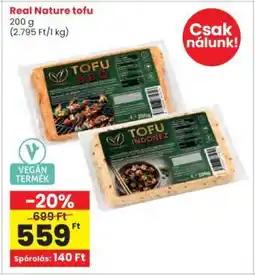 Interspar Real Nature tofu ajánlat