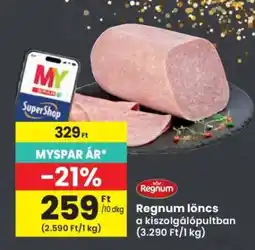 Interspar Regnum Löncs ajánlat