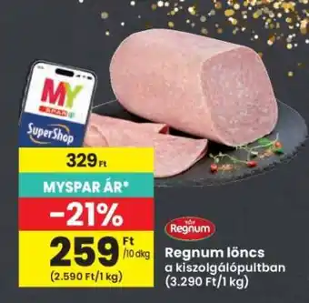 Interspar Regnum Löncs ajánlat