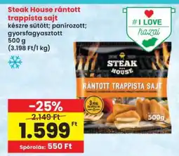 Interspar STEAK HOUSE RÁNTOTT TRAPPISTA SAJT ajánlat