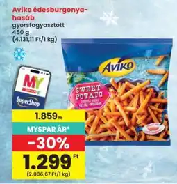 Interspar AVIKO Édesburgonya Hasáb ajánlat