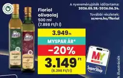 Interspar Floriol olívaolaj ajánlat
