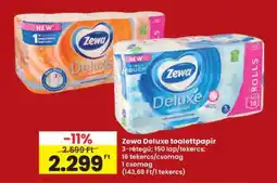Interspar Zewa Deluxe toalettpapír ajánlat