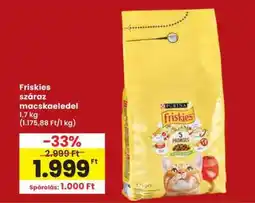 Interspar FRISKIES Száraz macskaeledel ajánlat