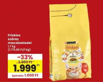 Interspar FRISKIES Száraz macskaeledel ajánlat