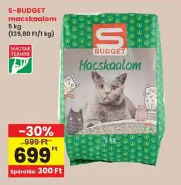 Interspar S-BUDGET macskaalom ajánlat