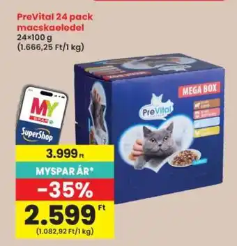Interspar PreVital 24 pack macskaeledel ajánlat