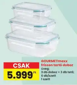 Interspar GOURMETmaxx frissen tartó doboz ajánlat