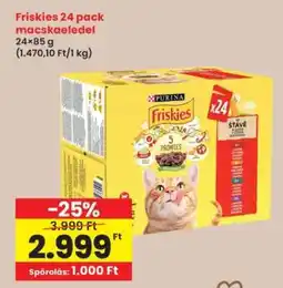 Interspar Friskies 24 pack macskaeledel ajánlat