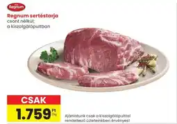 Spar Regnum sertéstarja ajánlat