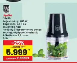 Interspar Aprító ajánlat