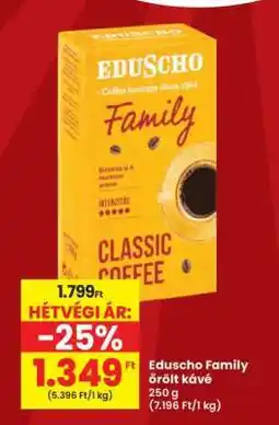 Interspar Eduscho Family őrölt kávé ajánlat