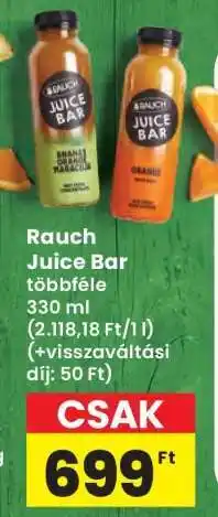 Interspar Rauch Juice Bar ajánlat