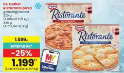 Spar DR. OETKER Ristorante pizza ajánlat