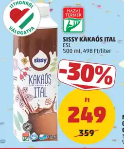 PENNY Sissy kakaós ital ajánlat