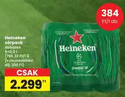 Spar Heineken sörpack ajánlat