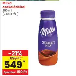 Spar Milka csokoládéital ajánlat